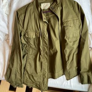 Army green jacket
